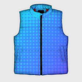 Мужской жилет утепленный 3D с принтом Blue gradient в Ухте,  |  | абстрактные | классика | классические | нейтральные | спокойные | узор | узоры