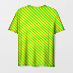 Мужская футболка 3D с принтом Кислотный зеленый стиль в Курске, 100% полиэфир | прямой крой, круглый вырез горловины, длина до линии бедер | абстрактные | классика | классические | нейтральные | спокойные | узор | узоры
