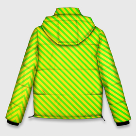 Мужская зимняя куртка 3D с принтом Кислотный зеленый стиль в Тюмени, верх — 100% полиэстер; подкладка — 100% полиэстер; утеплитель — 100% полиэстер | длина ниже бедра, свободный силуэт Оверсайз. Есть воротник-стойка, отстегивающийся капюшон и ветрозащитная планка. 

Боковые карманы с листочкой на кнопках и внутренний карман на молнии. | абстрактные | классика | классические | нейтральные | спокойные | узор | узоры