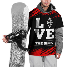 Накидка на куртку 3D с принтом The Sims Love Классика в Кировске, 100% полиэстер |  | 