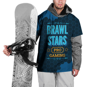 Накидка на куртку 3D с принтом Игра Brawl Stars: PRO Gaming в Белгороде, 100% полиэстер |  | Тематика изображения на принте: brawl stars | logo | pro | бравл старс | игра | игры | лого | логотип | символ | соты
