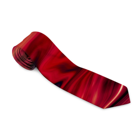 Галстук 3D с принтом Красный абстрактный модный узор в Новосибирске, 100% полиэстер | Длина 148 см; Плотность 150-180 г/м2 | абстрактный узор | красные разводы | красный | красный мрамор | мрамор | оттенки красного | пятна | разводы