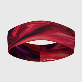 Повязка на голову 3D с принтом Красный абстрактный модный узор в Белгороде,  |  | абстрактный узор | красные разводы | красный | красный мрамор | мрамор | оттенки красного | пятна | разводы
