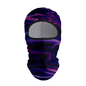 Балаклава 3D с принтом Фиолетово розовый абстрактный узор в Екатеринбурге, 100% полиэстер, ткань с особыми свойствами — Activecool | плотность 150–180 г/м2; хорошо тянется, но при этом сохраняет форму. Закрывает шею, вокруг отверстия для глаз кайма. Единый размер | модный | мрамор | мраморная текстура | пурпурный | пятна | разводы | фиолетовый