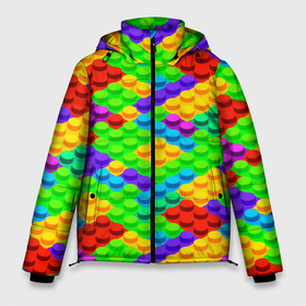 Мужская зимняя куртка 3D с принтом LEGO конструктор в Петрозаводске, верх — 100% полиэстер; подкладка — 100% полиэстер; утеплитель — 100% полиэстер | длина ниже бедра, свободный силуэт Оверсайз. Есть воротник-стойка, отстегивающийся капюшон и ветрозащитная планка. 

Боковые карманы с листочкой на кнопках и внутренний карман на молнии. | lego | конструктор | лего | мозаика