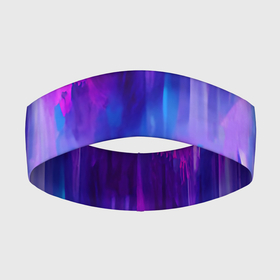 Повязка на голову 3D с принтом Purple splashes в Курске,  |  | abstraction | blue | bright | brush | multicoloured | paint | pink | purple | splashes | абстракция | арт | брызги | кисть | краска | рисунок | розовый | синий | темный | фиолетовый | яркий