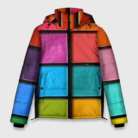Мужская зимняя куртка 3D с принтом Абстрактный набор красок паттернов в Новосибирске, верх — 100% полиэстер; подкладка — 100% полиэстер; утеплитель — 100% полиэстер | длина ниже бедра, свободный силуэт Оверсайз. Есть воротник-стойка, отстегивающийся капюшон и ветрозащитная планка. 

Боковые карманы с листочкой на кнопках и внутренний карман на молнии. | abstraction | art | artwork | colorful | colors | dark | darkness | geometry | graphics | paints | patterns | surrealism | sweethuman | sweethumen | абстракция | арт | геометрия | графика | искусство | краски | разноцветный | сюрреализм | темнота | тьма |