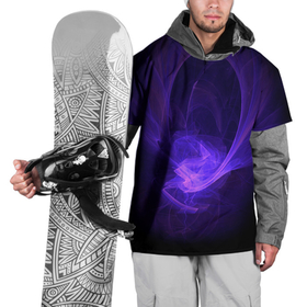 Накидка на куртку 3D с принтом Неоновые фракталы в Курске, 100% полиэстер |  | 3d | 3д | неон | неоновые фракталы | неоновый свет | свет | фрактал