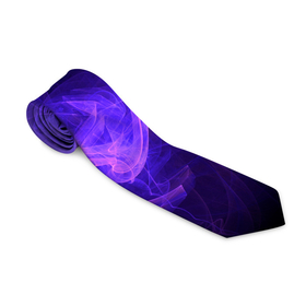 Галстук 3D с принтом Неоновые фракталы в Курске, 100% полиэстер | Длина 148 см; Плотность 150-180 г/м2 | 3d | 3д | неон | неоновые фракталы | неоновый свет | свет | фрактал