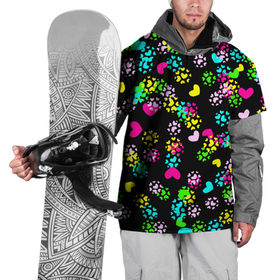 Накидка на куртку 3D с принтом Весна в сердцах на черном фоне в Тюмени, 100% полиэстер |  | Тематика изображения на принте: весна | желтый | зеленый | любовь | разноцветное | розовый | сердечки | сердца | сердце | черный