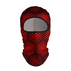 Балаклава 3D с принтом Красные неоновые соты в Новосибирске, 100% полиэстер, ткань с особыми свойствами — Activecool | плотность 150–180 г/м2; хорошо тянется, но при этом сохраняет форму. Закрывает шею, вокруг отверстия для глаз кайма. Единый размер | 3d | 3д | гексагон | неон | неоновые | сота | соты | шестигранники | ячейки