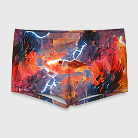 Мужские купальные плавки 3D с принтом Fire thunder в Белгороде, Полиэстер 85%, Спандекс 15% |  | abstraction | art | blue | bright | fire | lightnings | multicoloured | red | thunder | абстракция | арт | буря | гром | красный | молния | огонь | пламя | разноцветный | синий | стихия | яркий