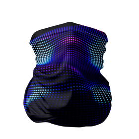 Бандана-труба 3D с принтом Неоновый фрактал   абстракция в Белгороде, 100% полиэстер, ткань с особыми свойствами — Activecool | плотность 150‒180 г/м2; хорошо тянется, но сохраняет форму | 3d | 3д | абстракция | неон | фрактал | хаос