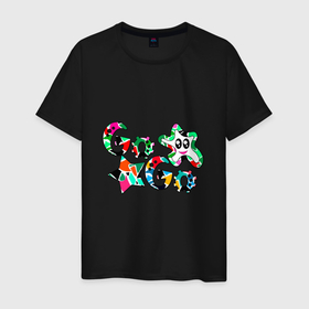 Мужская футболка хлопок с принтом Go Go Аппликация разноцветные буквы в Санкт-Петербурге, 100% хлопок | прямой крой, круглый вырез горловины, длина до линии бедер, слегка спущенное плечо. | go go | гоу гоу | детский | модный | разноцветные буквы | спортивные танцы