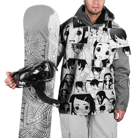 Накидка на куртку 3D с принтом Скрытые вещи паттерн в Кировске, 100% полиэстер |  | anime | hime gotou | kakushi gotou | kakushigoto | аниме | анимэ | какуси гото | скрытые вещи | химэ гото