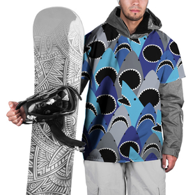 Накидка на куртку 3D с принтом Пасть акулы   паттерн в Новосибирске, 100% полиэстер |  | jaw | pattern | shark | teeth | акула | зубы | пасть | паттерн