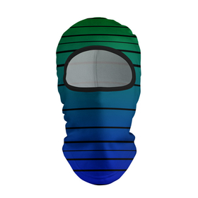 Балаклава 3D с принтом Черные полосы на синем, зеленом градиенте в Новосибирске, 100% полиэстер, ткань с особыми свойствами — Activecool | плотность 150–180 г/м2; хорошо тянется, но при этом сохраняет форму. Закрывает шею, вокруг отверстия для глаз кайма. Единый размер | black stripes | blue | gradient | green | horizontal | lines | minimalism | ombre | simple | striped | stripes | горизонталь | градиент | зеленый | линии | минимализм | омбре | полосатый | полосы | простой | синий | черные полосы