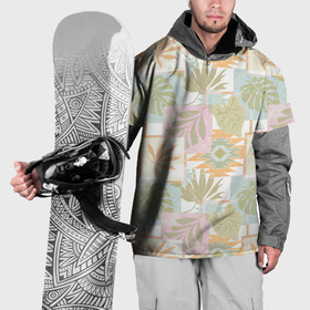 Накидка на куртку 3D с принтом Этнический тропический лоскутный в Тюмени, 100% полиэстер |  | ethnic | green | leaves | mexican | monstera | orange | ornament | palm | palm leaf | patchwork | tribal | tropical | white | белый | зеленый | лист пальмы | листья | лоскутный | мексиканский | монстера | оранжевый | орнамент | пальма | пастель | племенно