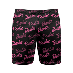 Мужские шорты спортивные с принтом Barbie   Барби ,  |  | barbara | barbie | teenage fashion model | барби | брбара миллисент рбертс | детская игрушка | кен и барби | кукла