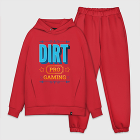 Мужской костюм хлопок OVERSIZE с принтом Игра Dirt pro gaming в Петрозаводске,  |  | 