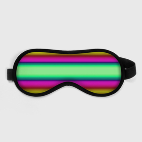 Маска для сна 3D с принтом Разноцветный неоновый полосатый узор в Кировске, внешний слой — 100% полиэфир, внутренний слой — 100% хлопок, между ними — поролон |  | зеленый | неоновый | полосатый узор | разноцветный узор | розовый