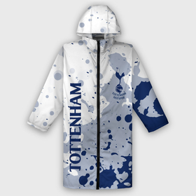 Мужской дождевик 3D с принтом Tottenham Hotspur Брызги красок в Тюмени,  |  | 
