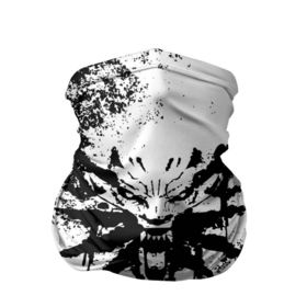 Бандана-труба 3D с принтом The Witcher логотип и краска в Новосибирске, 100% полиэстер, ткань с особыми свойствами — Activecool | плотность 150‒180 г/м2; хорошо тянется, но сохраняет форму | the witcher | ведьмак | зе витчер | игра | компьютерная игра | лого | логотип