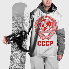 Накидка на куртку 3D с принтом Герб СССР   Советский союз в Санкт-Петербурге, 100% полиэстер |  | 