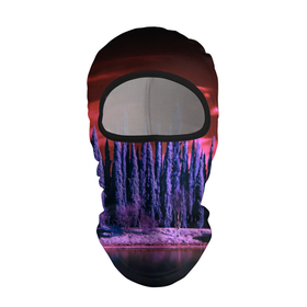 Балаклава 3D с принтом Абстрактный фиолетовый лес и тёмная река в Екатеринбурге, 100% полиэстер, ткань с особыми свойствами — Activecool | плотность 150–180 г/м2; хорошо тянется, но при этом сохраняет форму. Закрывает шею, вокруг отверстия для глаз кайма. Единый размер | abstraction | art | artwork | colorful | colors | dark | darkness | forest | graphics | patterns | river | surrealism | sweethuman | sweethumen | абстракция | арт | графика | искусство | лес | разноцветный | река | сюрреализм | темнота | тьма | узоры | цв