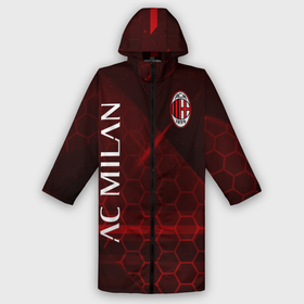 Дождевик унисекс 3D с принтом Ac milan Соты в городе Новоалтайск,  |  | 