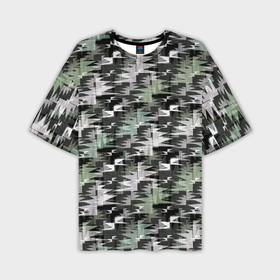 Мужская футболка oversize 3D с принтом Абстрактный камуфляжный темный паттерн ,  |  | abstract | brown | camouflage | dark | gray | green | khaki | militarism | military | protective | swamp | абстрактный | болотный | военный | защитный | зеленый | камуфляжный | коричневый | милитаризм | серый | темный | хаки