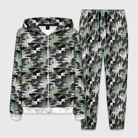 Мужской костюм 3D с принтом Абстрактный камуфляжный темный паттерн в Екатеринбурге, 100% полиэстер | Манжеты и пояс оформлены тканевой резинкой, двухслойный капюшон со шнурком для регулировки, карманы спереди | abstract | brown | camouflage | dark | gray | green | khaki | militarism | military | protective | swamp | абстрактный | болотный | военный | защитный | зеленый | камуфляжный | коричневый | милитаризм | серый | темный | хаки