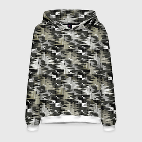 Мужская толстовка 3D с принтом Абстрактный камуфляжный геометрический узор в Белгороде, 100% полиэстер | двухслойный капюшон со шнурком для регулировки, мягкие манжеты на рукавах и по низу толстовки, спереди карман-кенгуру с мягким внутренним слоем. | abstract | brown | camouflage | dark | gray | green | khaki | militarism | military | monochrome | protective | swamp | абстрактный | болотный | военный | защитный | зеленый | камуфляжный | коричневый | милитаризм | монохромный | серый | темный | хаки