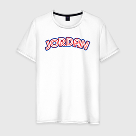 Мужская футболка хлопок с принтом Jordan Graffiti , 100% хлопок | прямой крой, круглый вырез горловины, длина до линии бедер, слегка спущенное плечо. | винтаж | графити | джордан | знаменитость | надпись | рестро | селебрити | текст