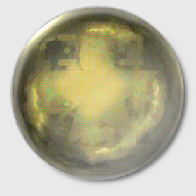 Значок с принтом Stray Police ,  металл | круглая форма, металлическая застежка в виде булавки | Тематика изображения на принте: 