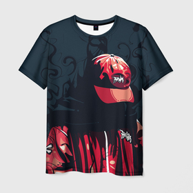 Мужская футболка 3D с принтом Без лица и в кепке в Екатеринбурге, 100% полиэфир | прямой крой, круглый вырез горловины, длина до линии бедер | urbex | в кепке | граффити | подросток | репер | стиль