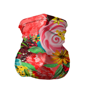 Бандана-труба 3D с принтом Multicolour of flowers в Тюмени, 100% полиэстер, ткань с особыми свойствами — Activecool | плотность 150‒180 г/м2; хорошо тянется, но сохраняет форму | beautiful | bright | colorful | floral | green | multicolored | pattern | pink | yellow | букет | желтый | зеленый | красивый | красный | красочный | листья | многоцветный | радуга | разноцветный | розовый | синий | узор | фиолетовый