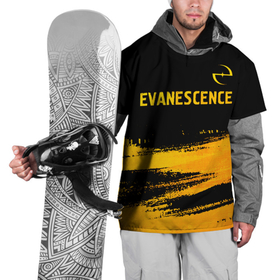 Накидка на куртку 3D с принтом Evanescence   gold gradient: символ сверху в Кировске, 100% полиэстер |  | Тематика изображения на принте: 