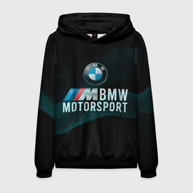 Мужская толстовка 3D с принтом BMW Motosport theam в Белгороде, 100% полиэстер | двухслойный капюшон со шнурком для регулировки, мягкие манжеты на рукавах и по низу толстовки, спереди карман-кенгуру с мягким внутренним слоем. | bmw | bmw motosport | автомобили | бмв | бмв мотоспорт