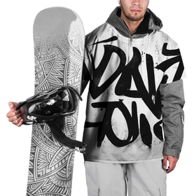 Накидка на куртку 3D с принтом Крупные граффити надписи в Тюмени, 100% полиэстер |  | black | graffiti | grunge | letters | paint | splashes | street | style | text | white | young | белый | брызги | буквы | гранж | граффити | краска | молодежный | надписи | разводы | стиль | текст | уличный | черный