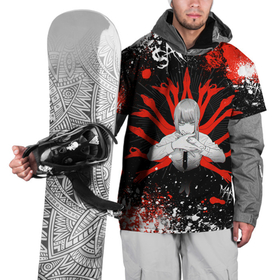 Накидка на куртку 3D с принтом Макима : Человек бензопила в Санкт-Петербурге, 100% полиэстер |  | Тематика изображения на принте: 