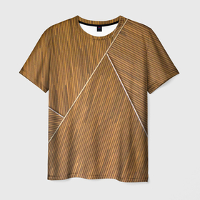 Мужская футболка 3D с принтом Деревянная броня в Белгороде, 100% полиэфир | прямой крой, круглый вырез горловины, длина до линии бедер | abstraction | armor | art | geometry | lines | surrealism | sweethuman | sweethumen | wood | абстракция | арт | броня | геометрия | дерево | искусство | линии | сюрреализм