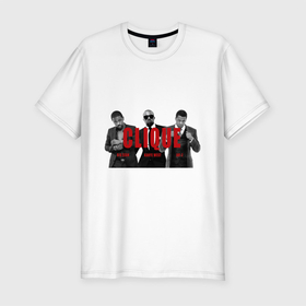 Мужская футболка хлопок Slim с принтом Popular rap artists в Кировске, 92% хлопок, 8% лайкра | приталенный силуэт, круглый вырез ворота, длина до линии бедра, короткий рукав | 