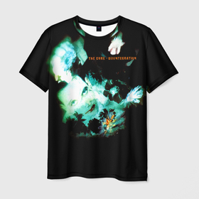 Мужская футболка 3D с принтом Disintegration   The Cure , 100% полиэфир | прямой крой, круглый вырез горловины, длина до линии бедер | 