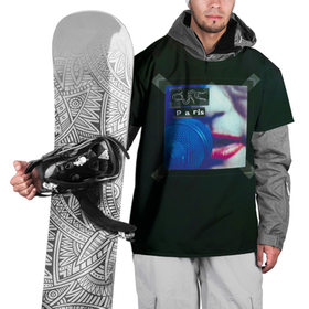 Накидка на куртку 3D с принтом Paris   The Cure , 100% полиэстер |  | 