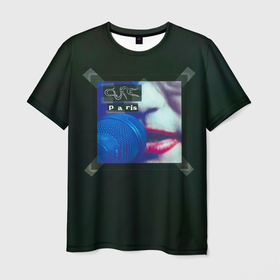 Мужская футболка 3D с принтом Paris   The Cure , 100% полиэфир | прямой крой, круглый вырез горловины, длина до линии бедер | 