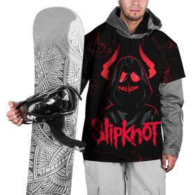 Накидка на куртку 3D с принтом Slipknot   rock forever в Новосибирске, 100% полиэстер |  | 