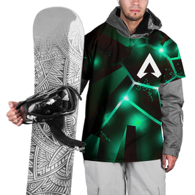 Накидка на куртку 3D с принтом Apex Legends разлом плит в Санкт-Петербурге, 100% полиэстер |  | 