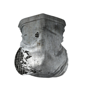 Бандана-труба 3D с принтом Рваный металл на сетке в Белгороде, 100% полиэстер, ткань с особыми свойствами — Activecool | плотность 150‒180 г/м2; хорошо тянется, но сохраняет форму | armor | iron | metal mesh | rust | torn metal | броня | железо | металлическая сетка | рваный металл | ржавчина