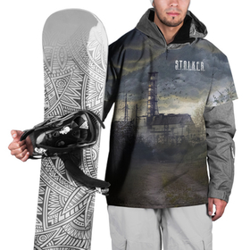 Накидка на куртку 3D с принтом STALKER Саркофаг в Санкт-Петербурге, 100% полиэстер |  | 